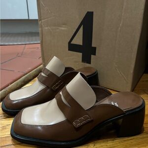 Jeffrey Campbell size 11 multi colored mules